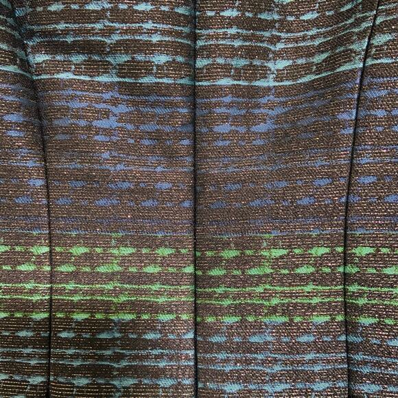 Vince Camuto Sleeveless V-Neck Fit and Flare Jacquard Dress, Sz 8— NWT - Picture 3 of 10